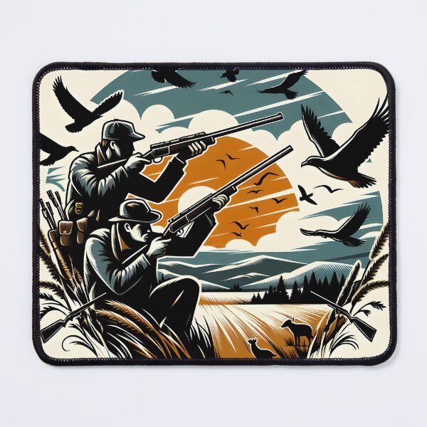 Item preview, Fearless Hunters Hunting in Jungle designed and sold by vectorillus.