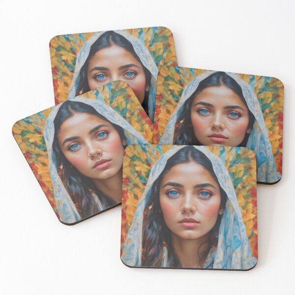 Item preview, beautiful lady in scarf  designed and sold by Imagine2024.