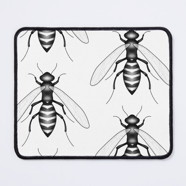 Item preview, Dotwork Illustrated Wasp designed and sold by Idle Morrow.