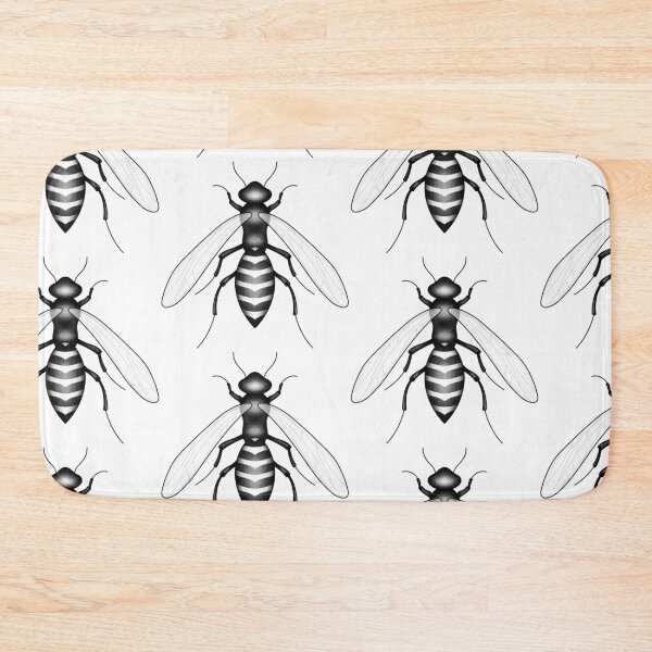 Item preview, Dotwork Illustrated Wasp designed and sold by Idle Morrow.