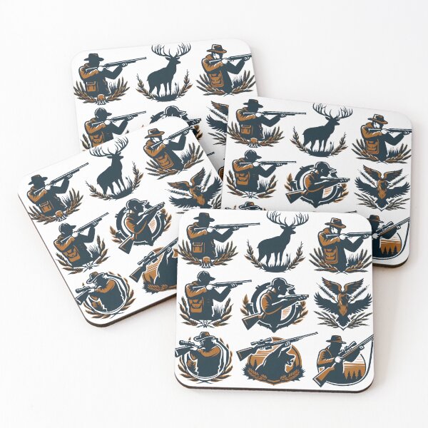 Item preview, Fearless Hunters Hunting in Jungle designed and sold by vectorillus.