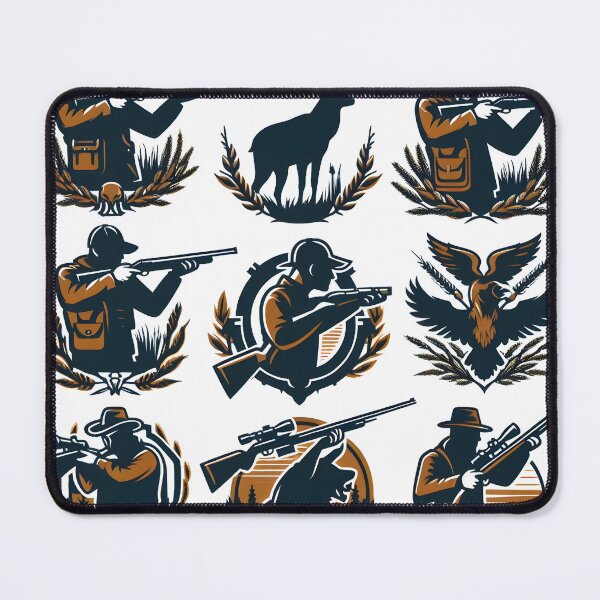 Item preview, Fearless Hunters Hunting in Jungle designed and sold by vectorillus.