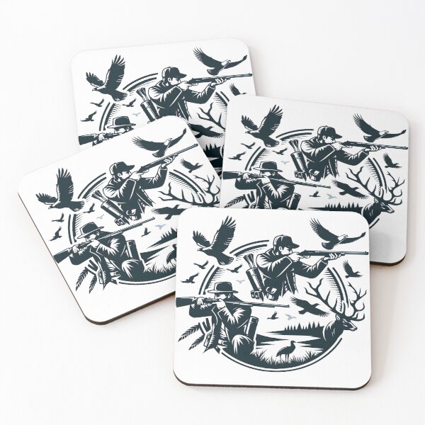 Item preview, Fearless Hunters Hunting in Jungle designed and sold by vectorillus.