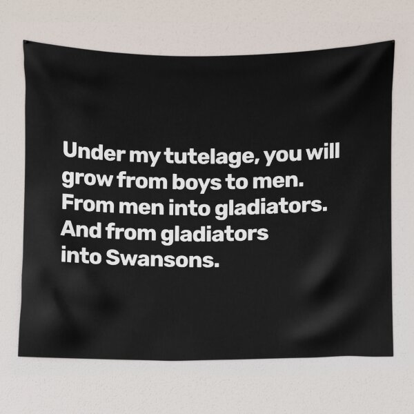 Item preview, Ron Swanson's Tutelage designed and sold by mr-k-store.
