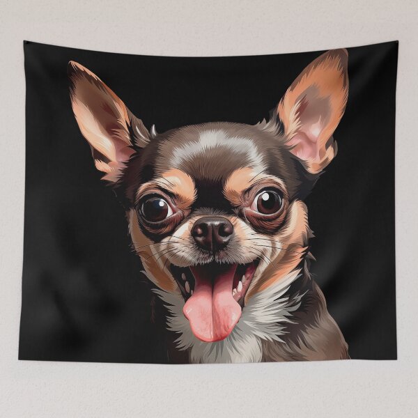 Item preview, Cheerful and Fun Chihuahua designed and sold by Silurostudio.