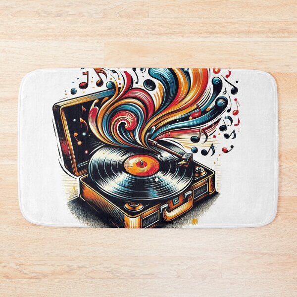 Item preview, Vinyl Groove Delight designed and sold by TextileTrove.