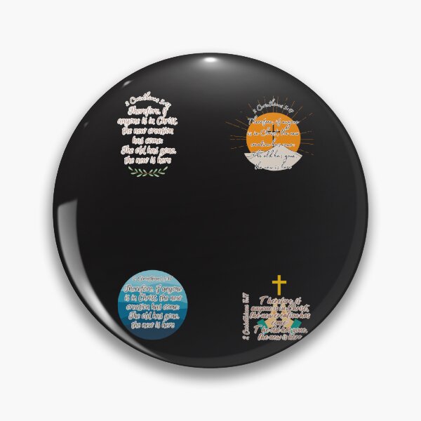 Item preview, 2 Corinthians 5:17 Sticker Set  designed and sold by Designsleashed.