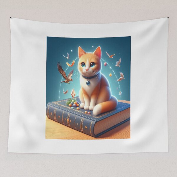 Item preview, Cat Reading book,nerdy designed and sold by GLORY-LIFE.