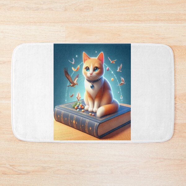 Item preview, Cat Reading book,nerdy designed and sold by GLORY-LIFE.