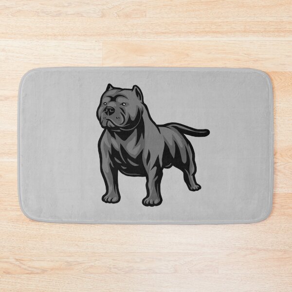 Item preview, XL Bully Macho Stance Grey Digital Dog Art Design designed and sold by GSDDESIGNMERCH.