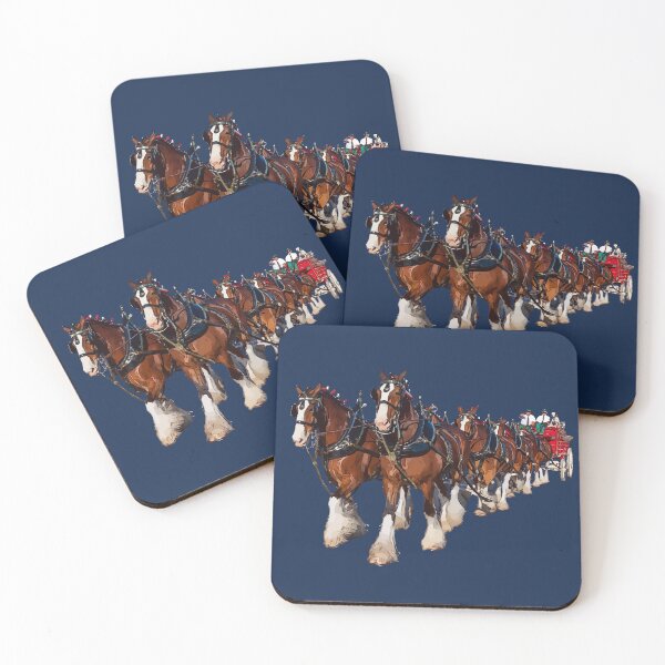 Item preview, Clydesdale Eight Horse Hitch designed and sold by Lakeric Cityscapes.