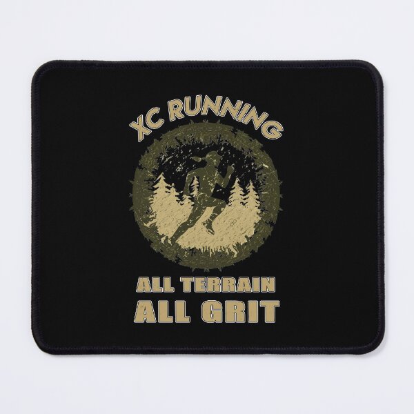 Item preview, All Terrain, All Grit - A XC Runners Design designed and sold by Mindful-Designs.