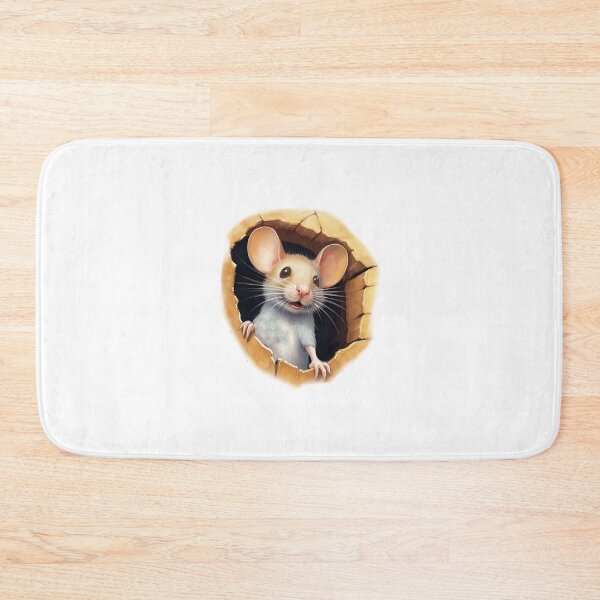 Item preview, A cute mouse playing peek a boo designed and sold by LoneAngel.
