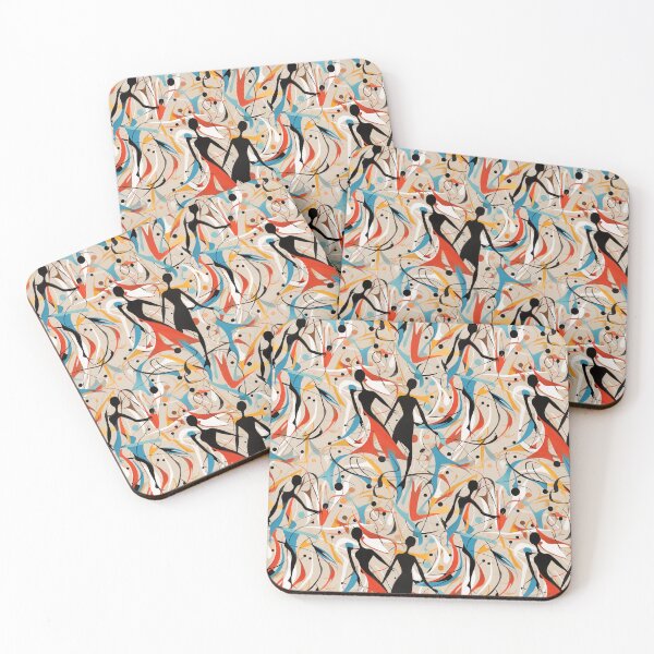 Item preview, Dance and movement-inspired patterns  designed and sold by bjrcy.