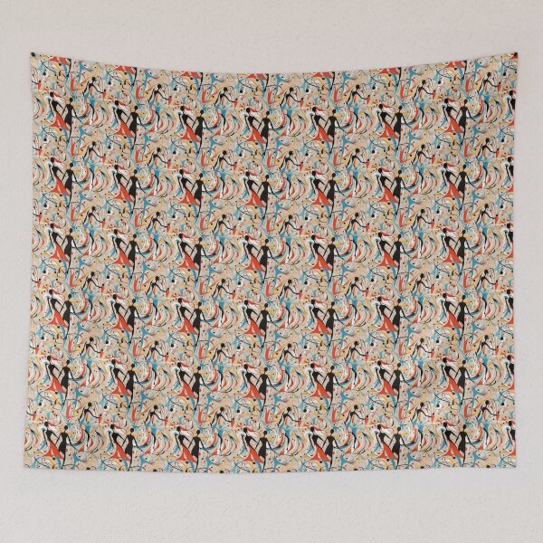 Item preview, Dance and movement-inspired patterns  designed and sold by bjrcy.