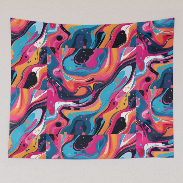 Item preview, Colourfilled and colourful abstract art painting designed and sold by Gormont.