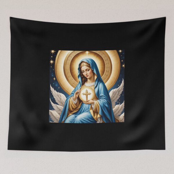 Item preview, Mother Mary - The Blessed Virgin designed and sold by FatCatStudios.