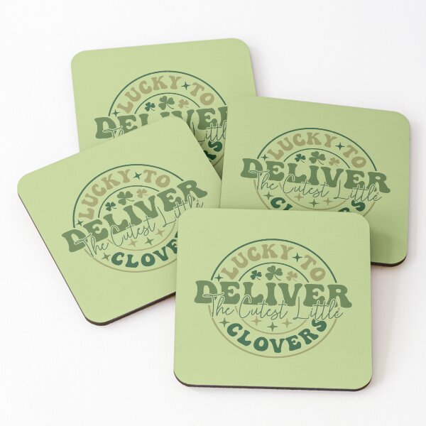 Item preview, Lucky To Deliver The Cutest Little Clovers Nurse St Patrick's Day  designed and sold by ArtMeetsPizza.