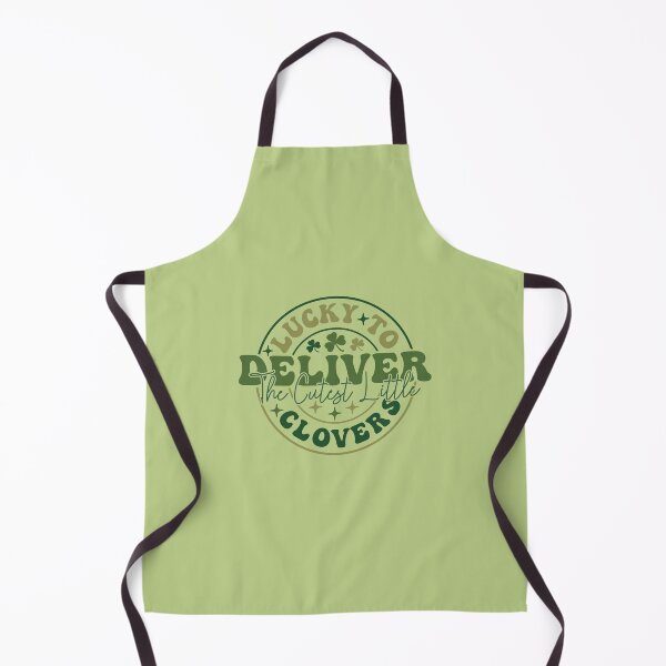 Item preview, Lucky To Deliver The Cutest Little Clovers Nurse St Patrick's Day designed and sold by ArtMeetsPizza.