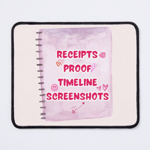 Item preview, Receipts Proof Timeline Screenshots Sticker / T Shirt designed and sold by Designsleashed.