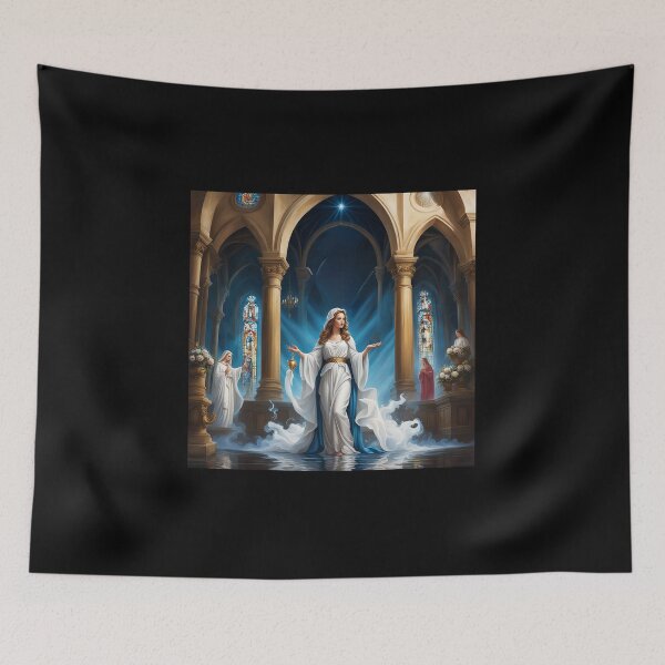 Item preview, Mother Mary - The Blessed Virgin designed and sold by FatCatStudios.