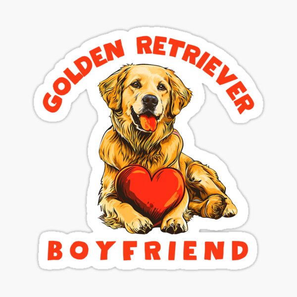 Item preview, Golden Retriever-Freund zum Valentinstag designed and sold by WildPalette-Art.