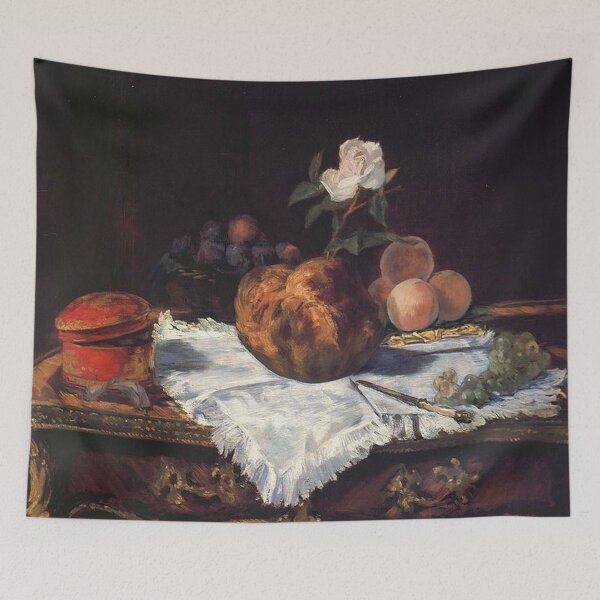 Item preview, Brioche by Edouard Manet designed and sold by tomorrowsart.