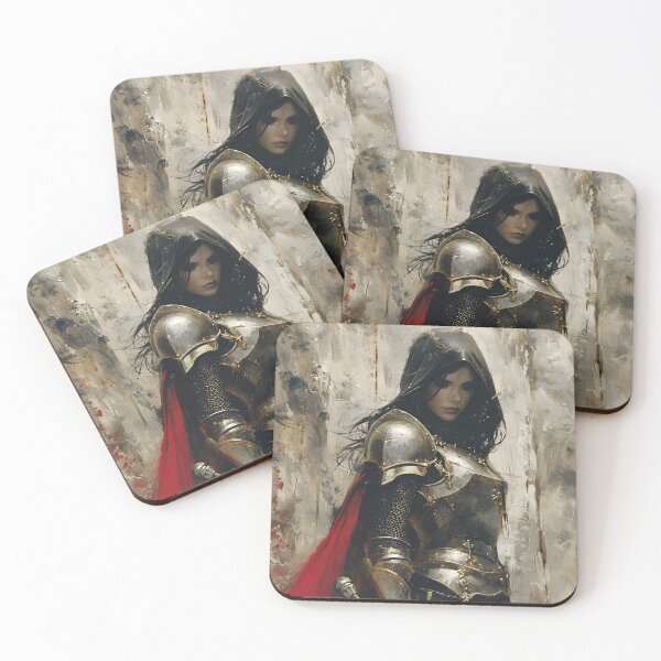 Item preview, Shield Maiden Warrior Woman - :Fantasy Art designed and sold by Seeker7Seven.