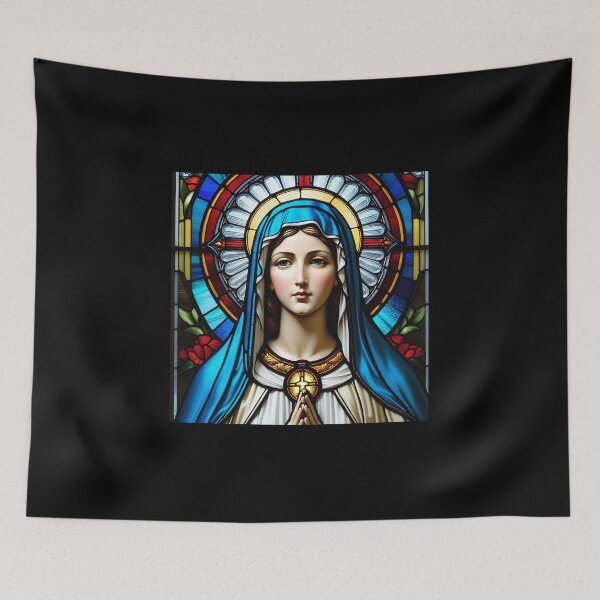 Item preview, Mother Mary - The Blessed Virgin designed and sold by FatCatStudios.