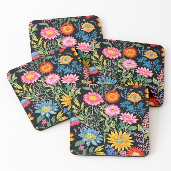 Item preview, Wonderful Wildflowers Retro Pattern designed and sold by GrinGalore.