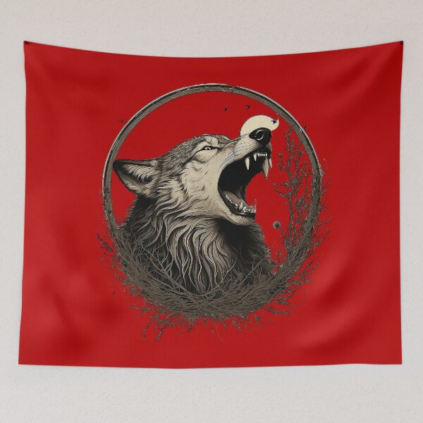 Item preview, wild wolf designed and sold by Arextr.