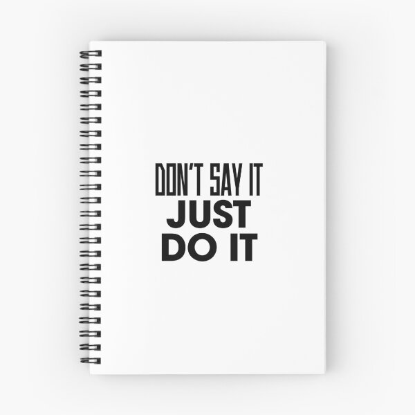 Item preview, Don't say it just do it designed and sold by Bananobanini.