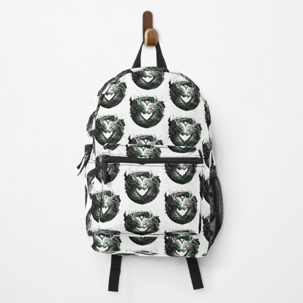 Item preview, Green and White Dragon Duo designed and sold by Cloe Dauplais.