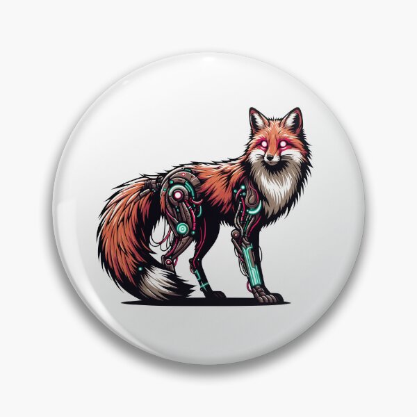 Item preview, Cyber Vulpine designed and sold by ghastlygraphix.