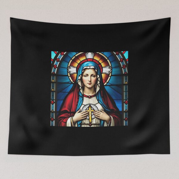 Item preview, Mother Mary - The Blessed Virgin designed and sold by FatCatStudios.