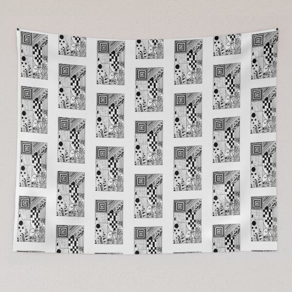 Item preview, Black and white fantasy designed and sold by daniela1972.