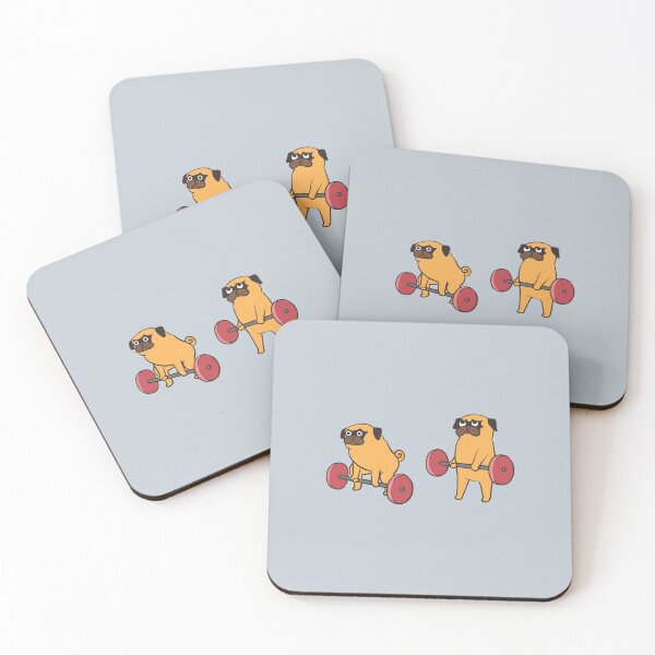 Item preview, Pug Deadlift designed and sold by Huebucket.