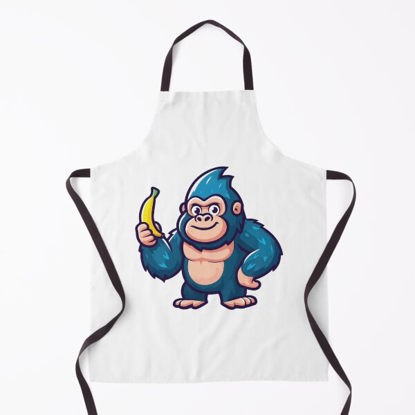 Item preview, Adorable Gorilla Holding Banana designed and sold by Colorful Dreams.