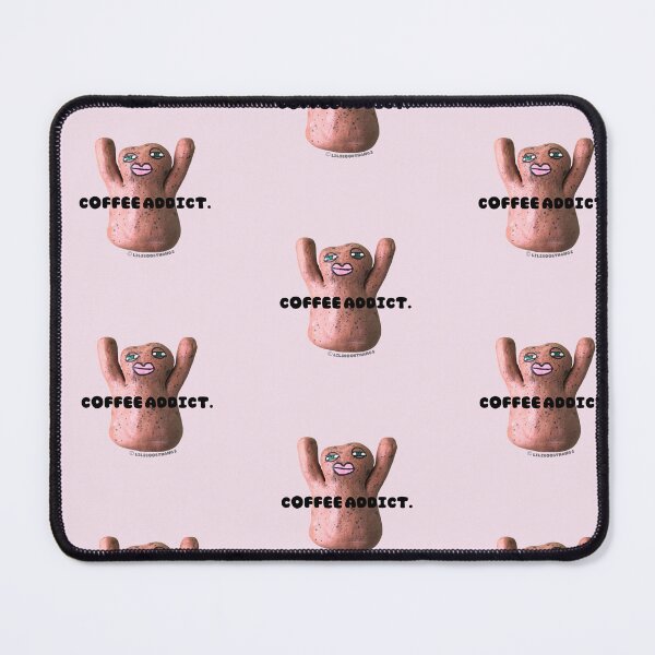 Item preview, Coffee addict., Mr. Blob, blob, cute blob, v1 | @lilsboobthangs © designed and sold by lilsboobthangs.