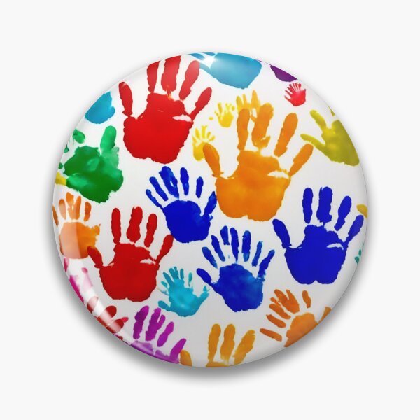 Item preview, Colorful Hand Print Painting designed and sold by Bunmigraphics .
