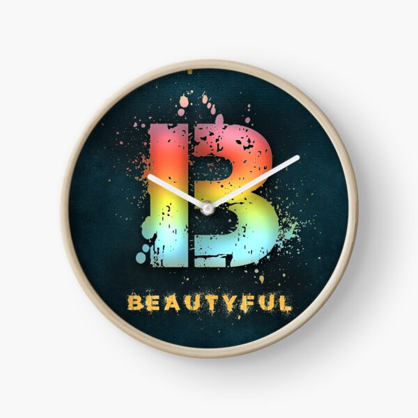 Be Beautyful Clock