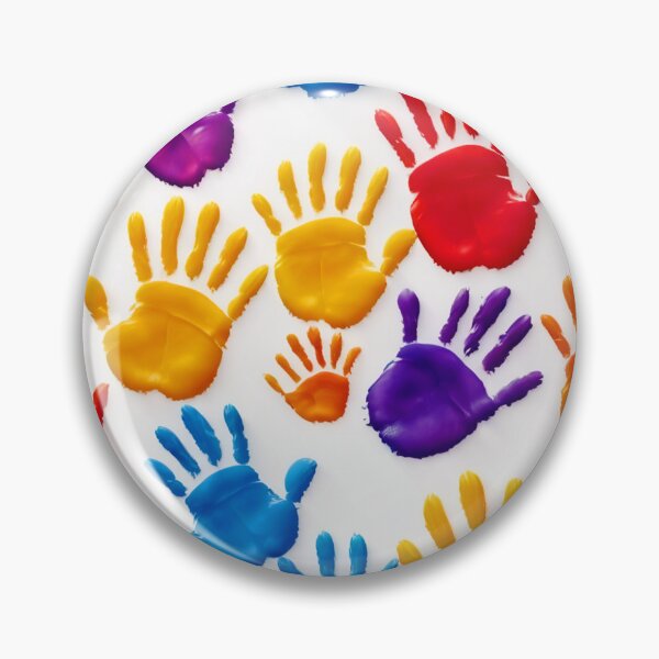 Item preview, Colorful HandPrint Painting designed and sold by Bunmigraphics .