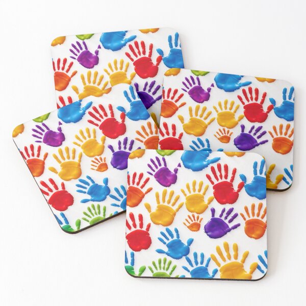 Item preview, Colorful HandPrint Painting designed and sold by Bunmigraphics .