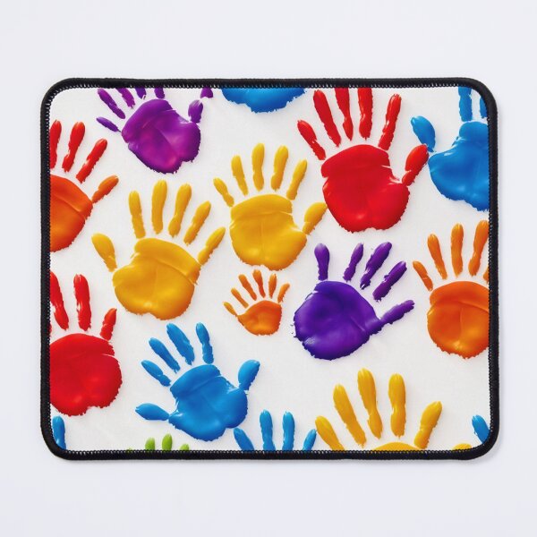 Item preview, Colorful HandPrint Painting designed and sold by Bunmigraphics .