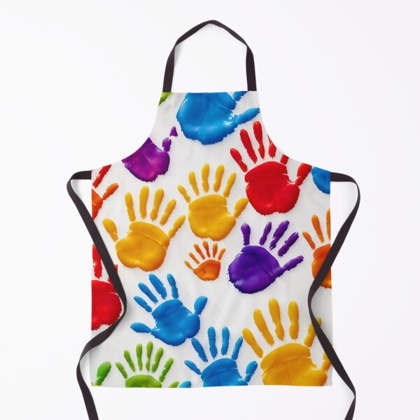 Item preview, Colorful HandPrint Painting designed and sold by Bunmigraphics .