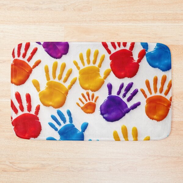 Item preview, Colorful HandPrint Painting designed and sold by Bunmigraphics .