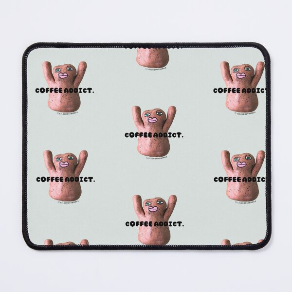 Item preview, Coffee addict., Mr. Blob, blob, cute blob, v4 | @lilsboobthangs © designed and sold by lilsboobthangs.