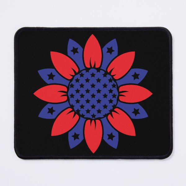 Item preview, Patriotic Sunflower 4th of July designed and sold by BlackSnowShop.