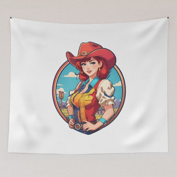 Item preview, Cowboy Girl designed and sold by OldschoolCrew.