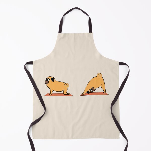 Item preview, Pug Downward Dog designed and sold by Huebucket.